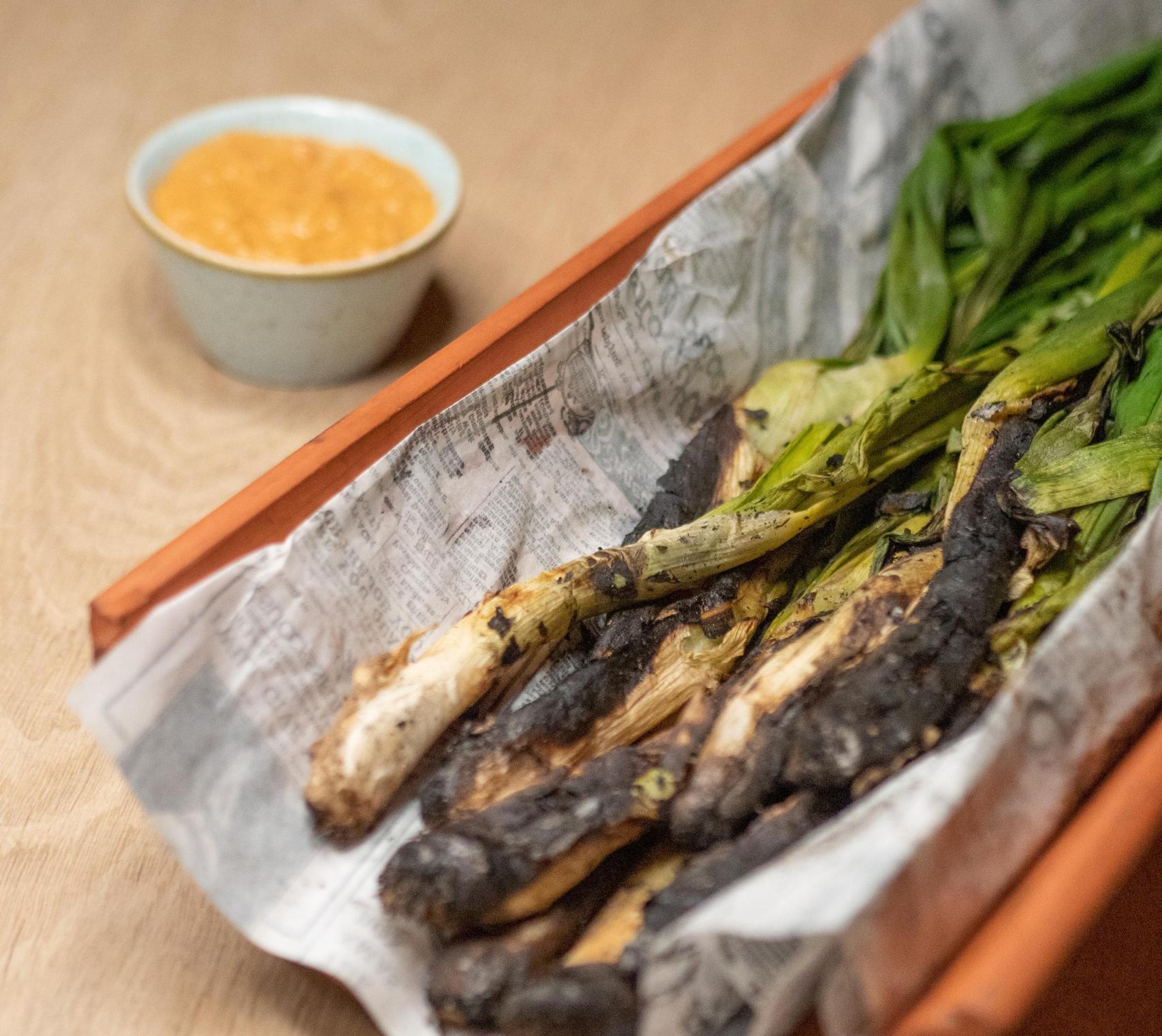 Teja de calçots de Mamut Beach Club en Viladecans