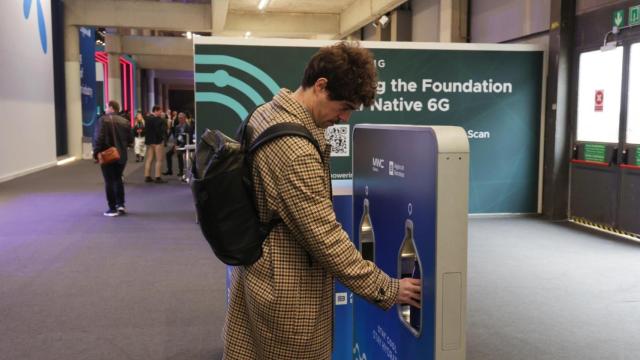 Fuentes de agua en el MWC 2025