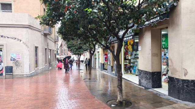 La calle de la Sèquia Comtal de El Clot de Barcelona