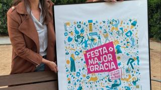 Manuela Serrat Crehuet, la diseñadora del cartel ganador de las Fiestas de Gràcia de Barcelona 2025