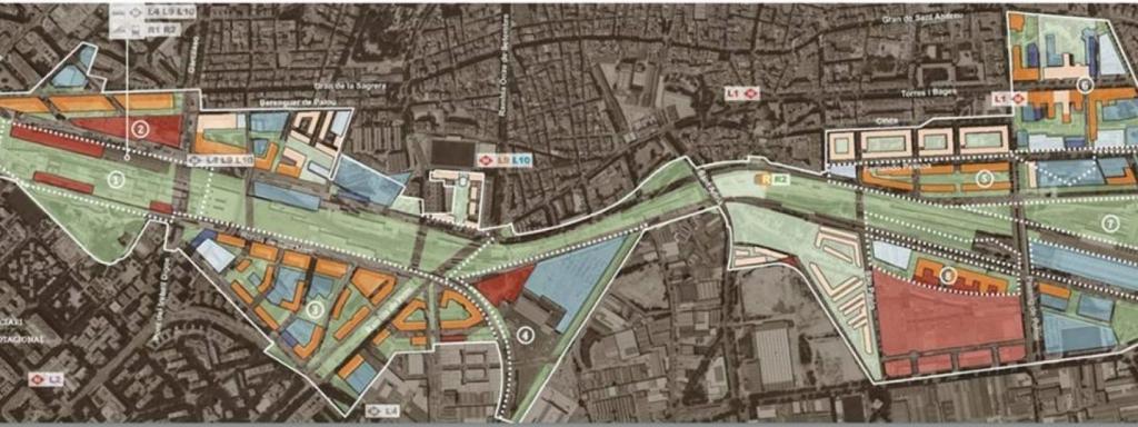 Projecte d'obres de la nova estació de La Sagrera