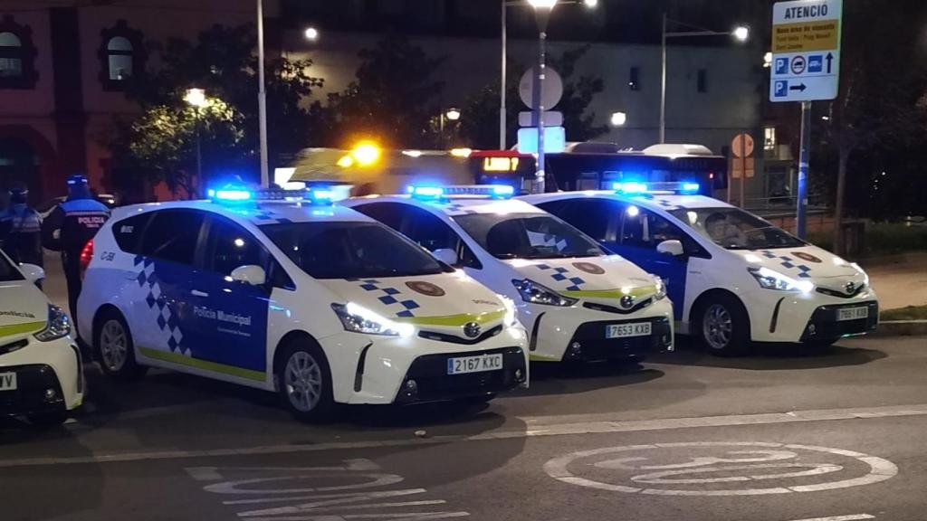 Vehículos de la Policía Municipal de Terrassa