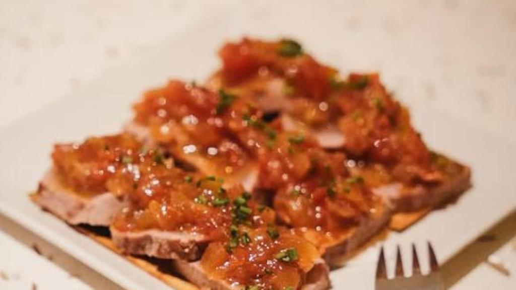 Imagen de uno de los platos de la taperia 'La Xula'