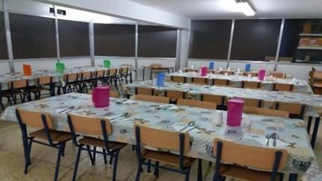 Comedor del colegio San Jaime de L'Hospitalet de Llobregat