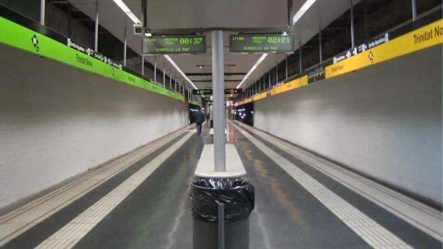 Estación de Trinitat Nova del metro de Barcelona