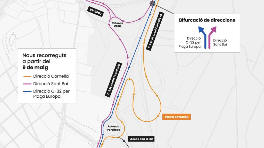 Nuevos recorridos a partir del 9 de mayo