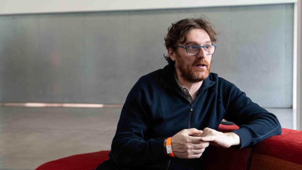Pep Salazar, director del festival OFFF Barcelona, en una entrevista con Metrópoli