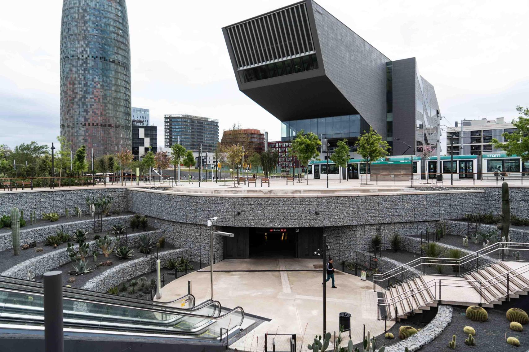 Nueva plaza de les Glòries de Barcelona