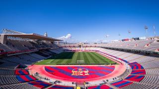 Barcelona blinda el césped del estadio de Montjuïc para que pueda haber conciertos