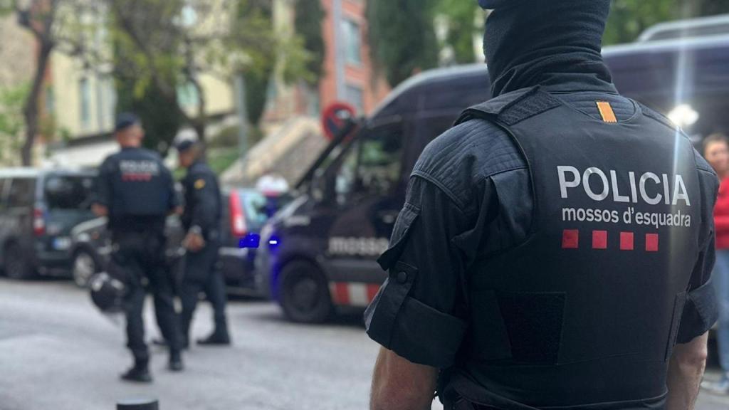 Mossos d'Esquadra durante la operación Kanpai 2