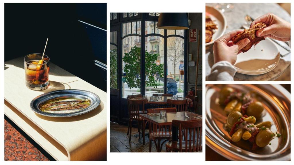 Fotomontaje de imágenes del Bar Anita, lo nuevo del Eixample