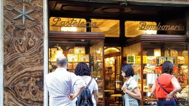 Imagen de archivo del escaparate de la pastelería La Estrella