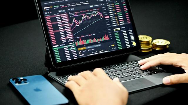 Trader en acción