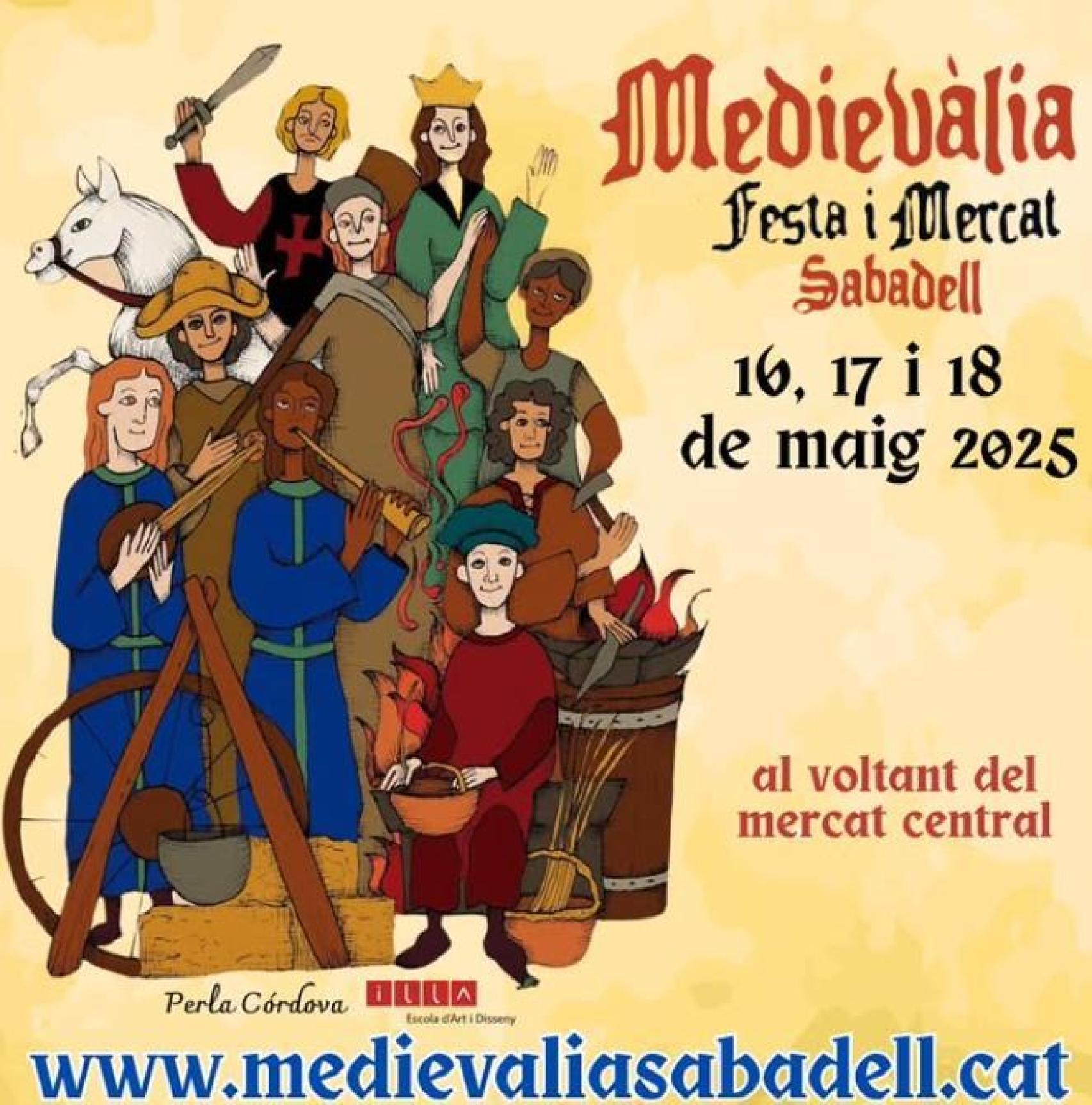 Imagen del cartel oficial del mercadillo Medieval