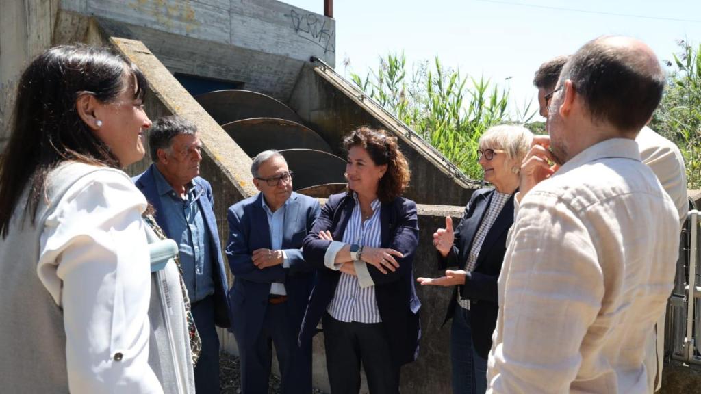 La consellera Silvia Paneque, durante la presentación del nuevo protocolo de gestión del estany de la Murtra