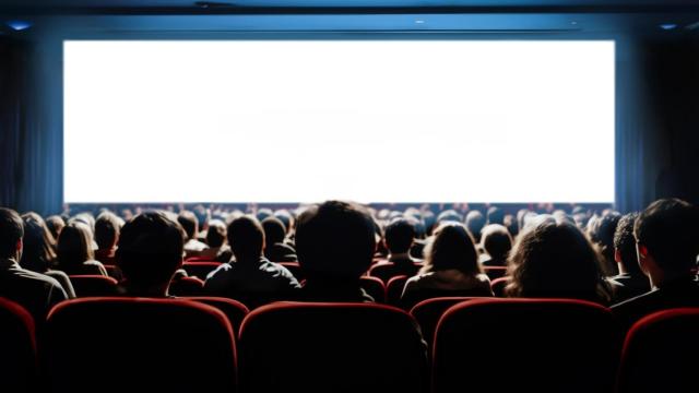 Imagen de archivo de una sala de cine