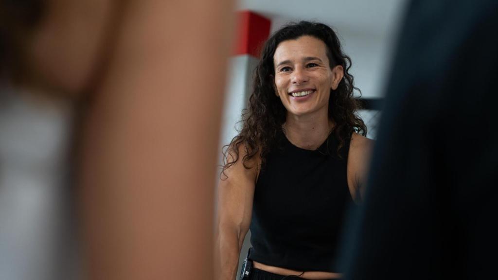 Vanesa Rico durante la entrevista con Metrópoli