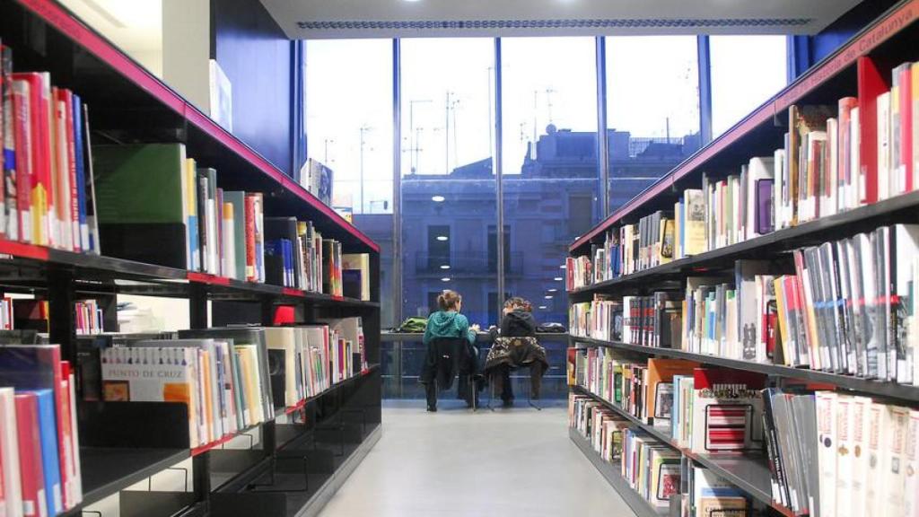Interior de la Biblioteca Sant Antoni - Joan Oliver