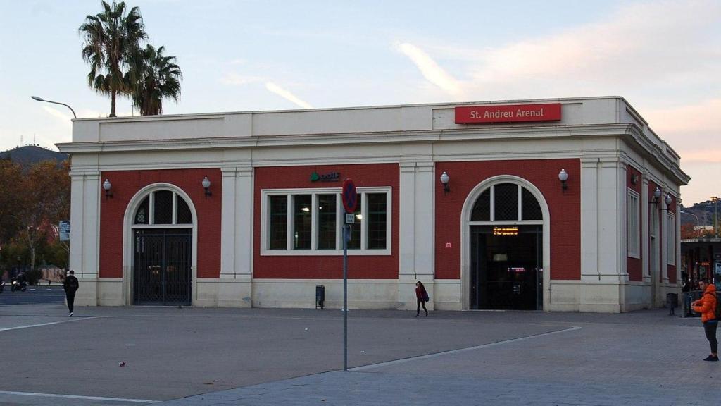 Estación de Renfe Fabra i Puig de Barcelona
