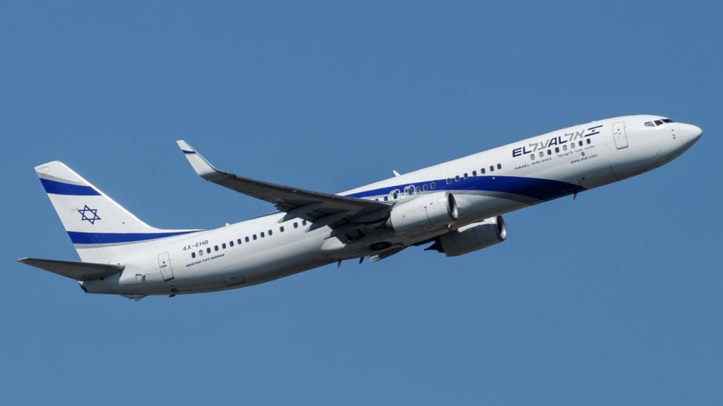 Imagen de archivo de un avión Boeing 737-900ER de El Al