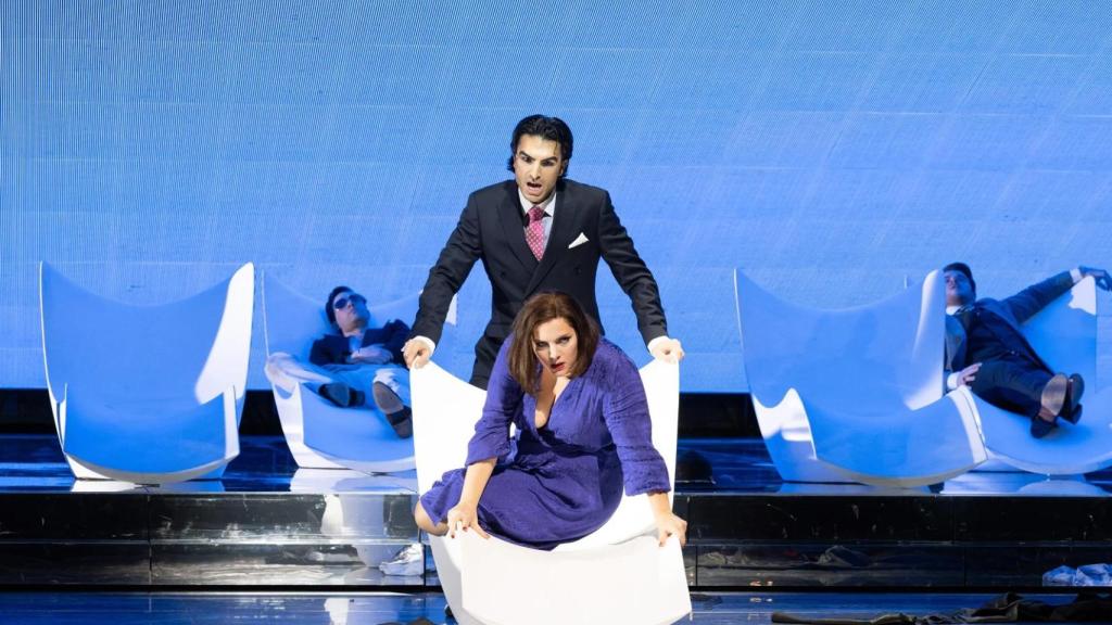 Escena de 'Giulio Cesare', en el Liceu