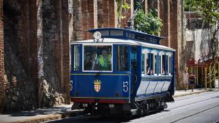 Los vecinos de la avenida Tibidabo piden concreción para el proyecto de recuperación del Tramvia Blau