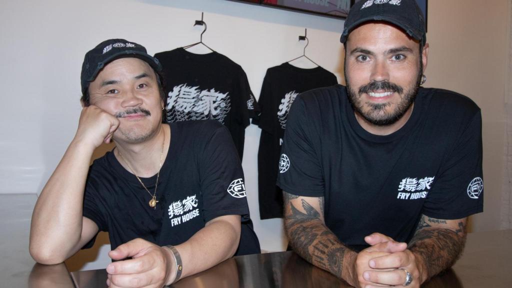 Los impulsores de la cadena, el empresario Sergi Villaubí y el chef Ken Umehara