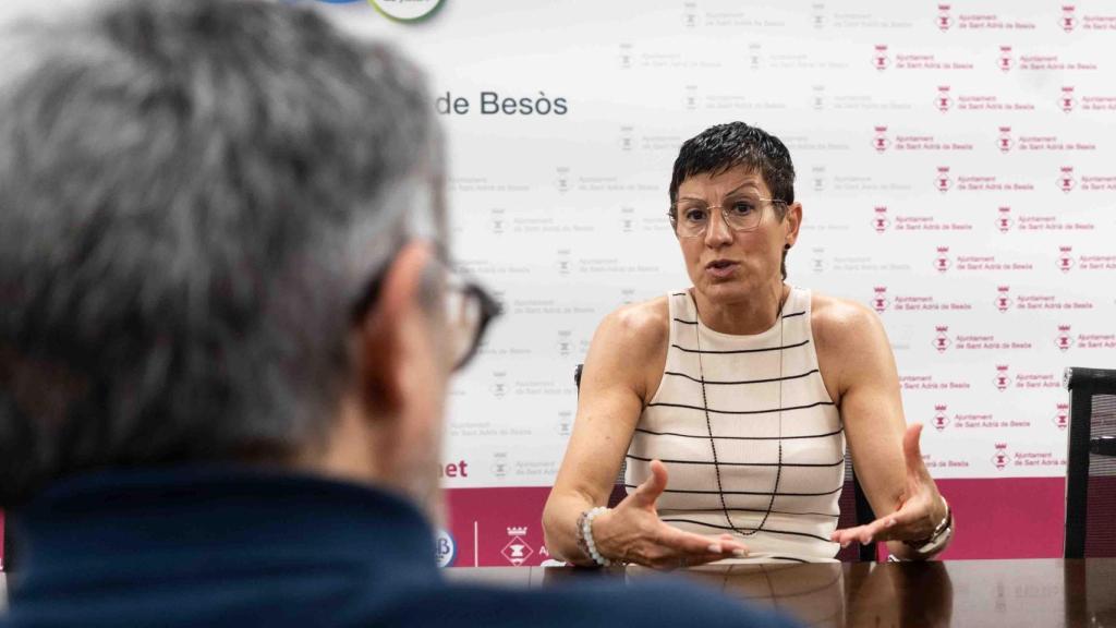 Filo Cañete durante su entrevista con Metrópoli