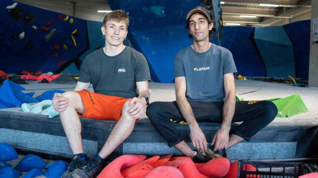 Ferran Pallarès, head setter autónomo, y Rai Suñé, equipador autónomo