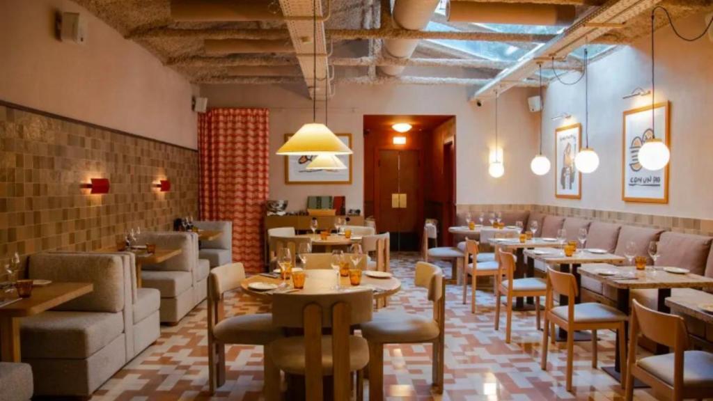Sala del restaurante Malparit