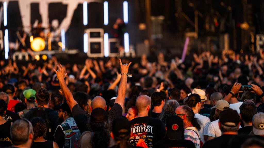 Asistentes al Rock Fest de Santa Coloma