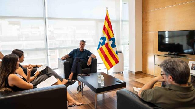 Xavier Albiol, alcalde de Badalona