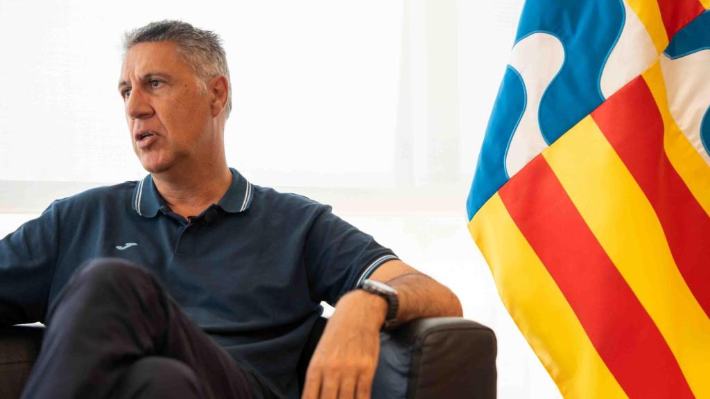 Xavier García Albiol, alcaldessa de Badalona, durante l'entrevista amb Metrópoli