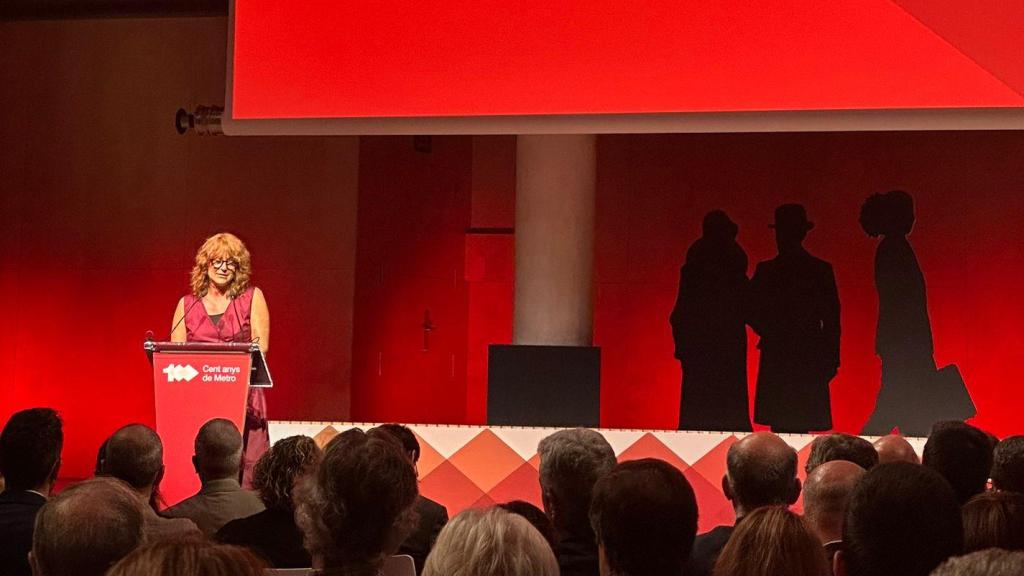Intervención de Laia Bonet en el acto de celebración del centenario del Metro de Barcelona