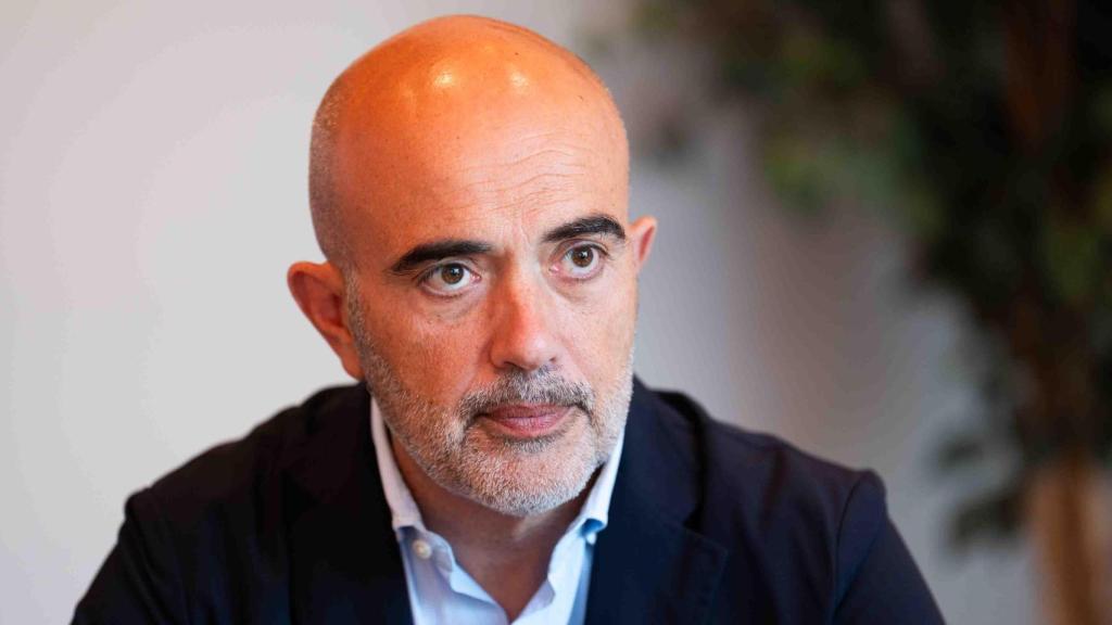 Daniel Sirera durante una entrevista con Metrópoli