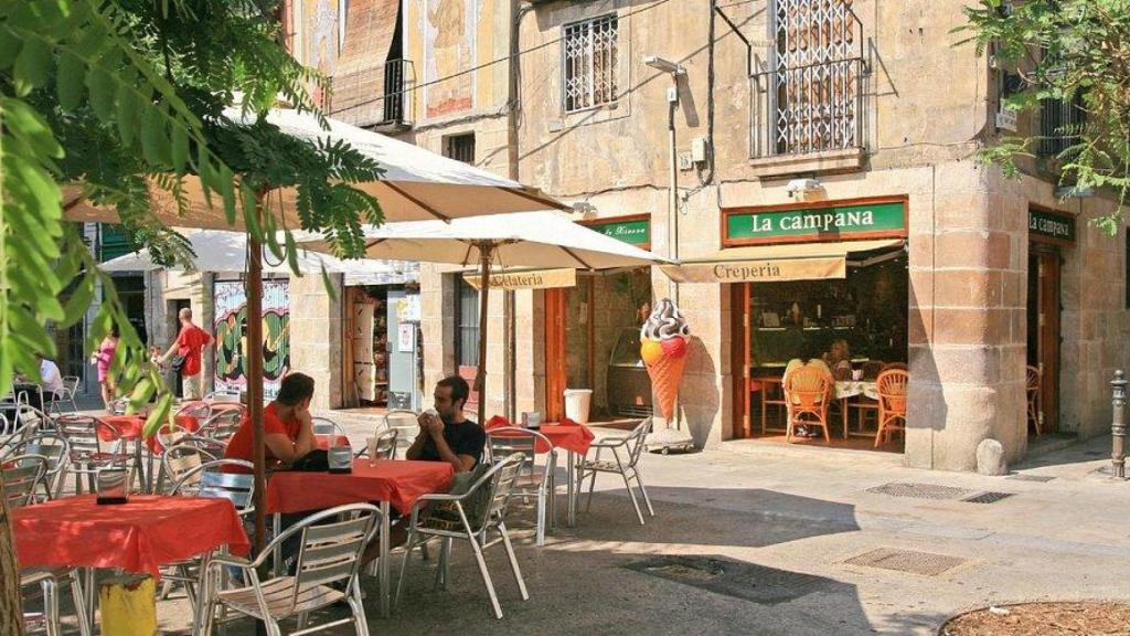 Terraza de La Campana en Barcelona