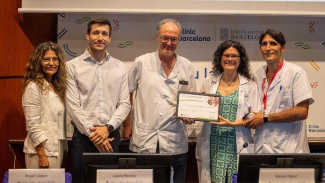 Cecilia Cuzco, Xavier Oleart, Àlex Soriano, Laura Morata y Roger Llobet