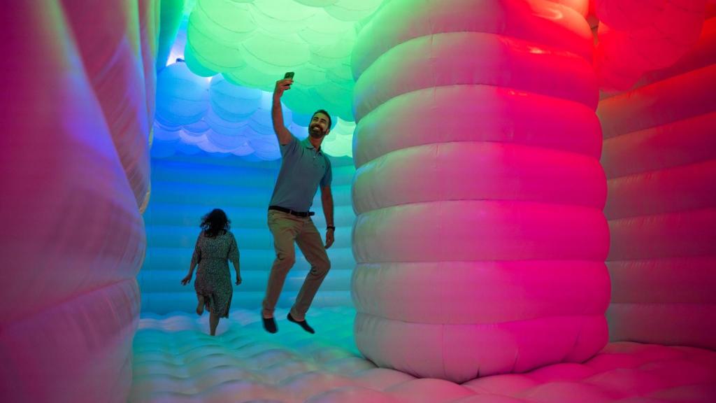 Colchoneta inflable de House of Candy