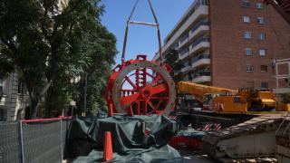 El pozo de Mandri deja de ser símbolo del bloqueo de la L9 del metro de Barcelona: la tuneladora volverá a excavar en otoño