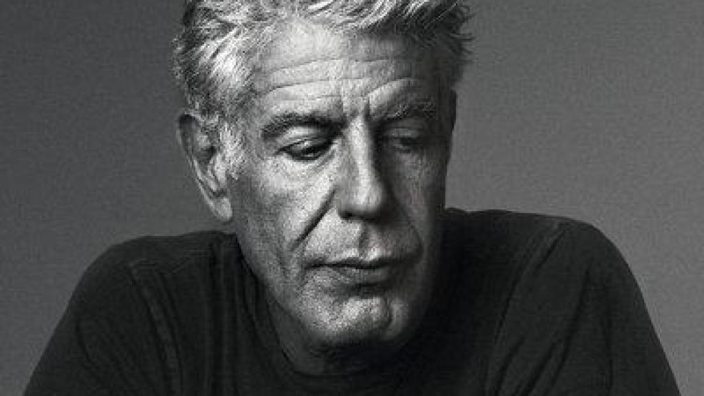 El chef Anthony Bourdain