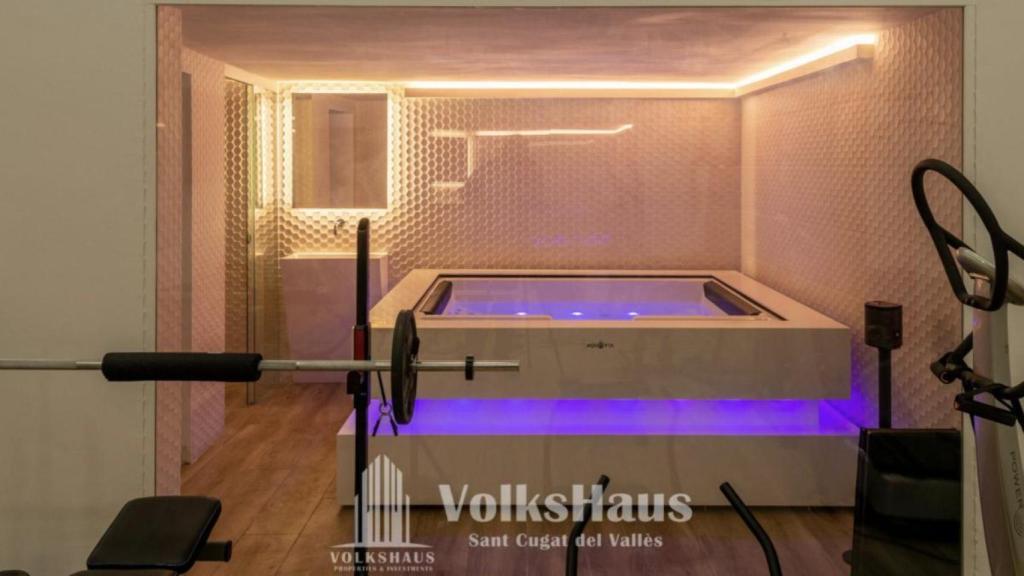 Una de las estancias en el interior de la casa de Ibai Llanos