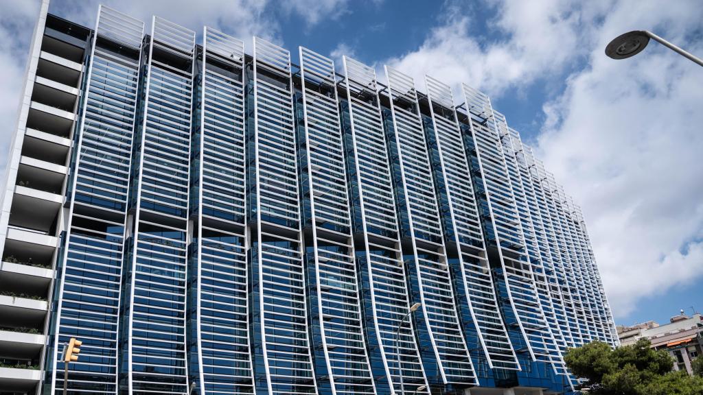 Exterior del edificio Estel de Barcelona