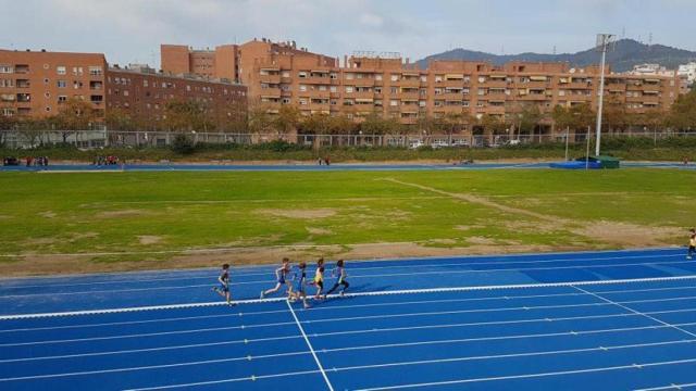 Pistas de atletismo de Can Dragó en Barcelona