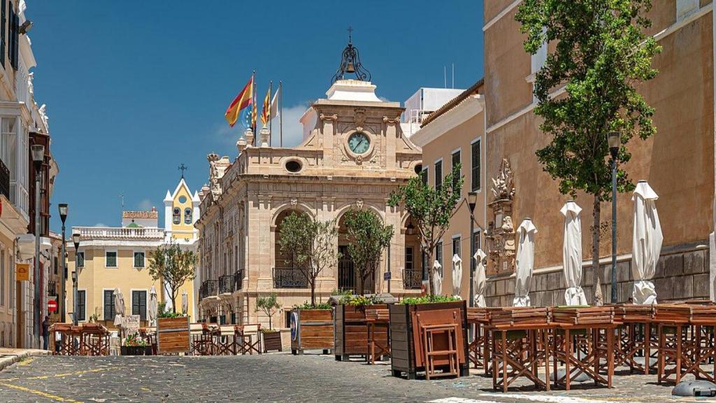 Maó, Menorca en imagen de archivo