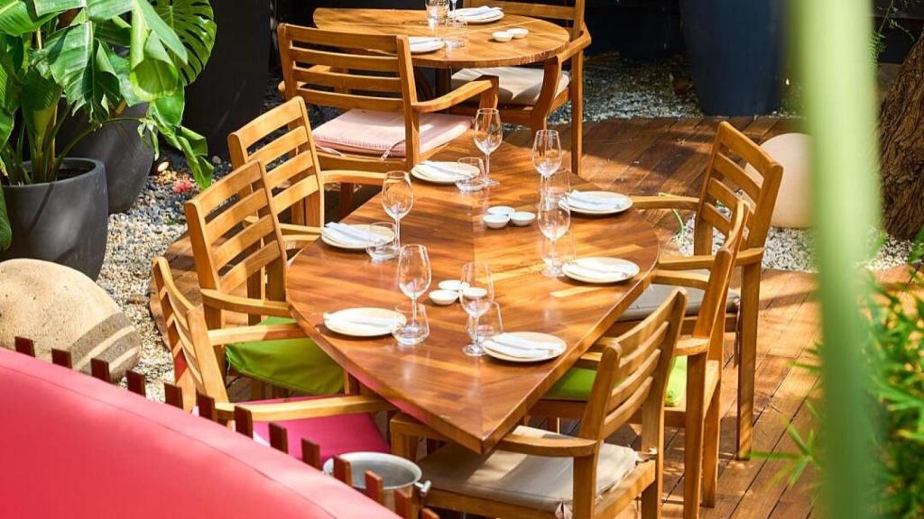 Interior del restaurante Ikibana de Barcelona