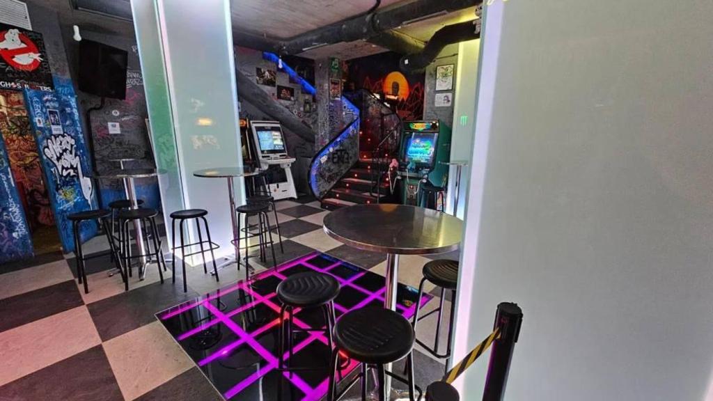 Bar de máquinas de arcade Next Level