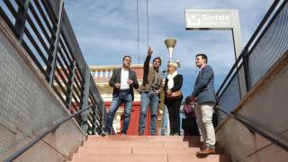 Renfe retoma las ‘eternas’ obras de la estación de Molins de Rei, paralizadas desde hace cinco años