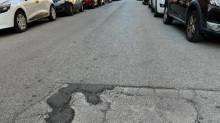 La calle Mare de Déu de Lorda en Badalona