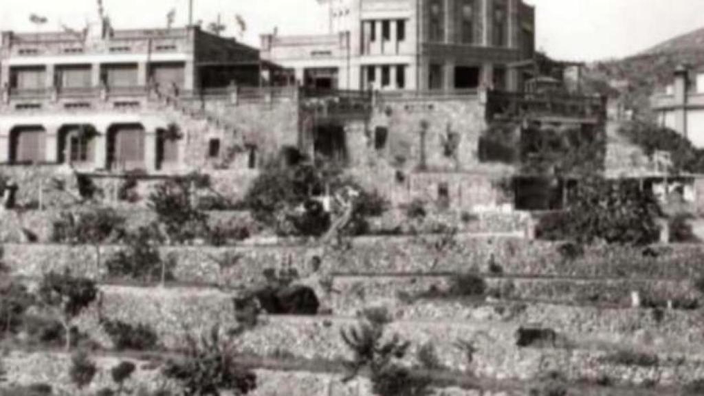 Estado de los jardines en los años '40