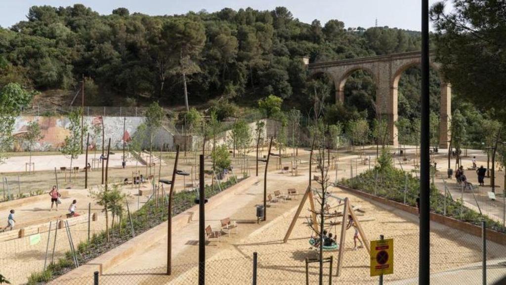 El Parc de l’Aqüeducte de Ciutat Meridiana, donde Pallassos Sense Fronteres (PSF) organizará varios actos